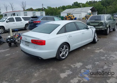 2015 Audi A6 2.0T Premium из США, поврежденный, VIN WAUGFAFC6FN014191